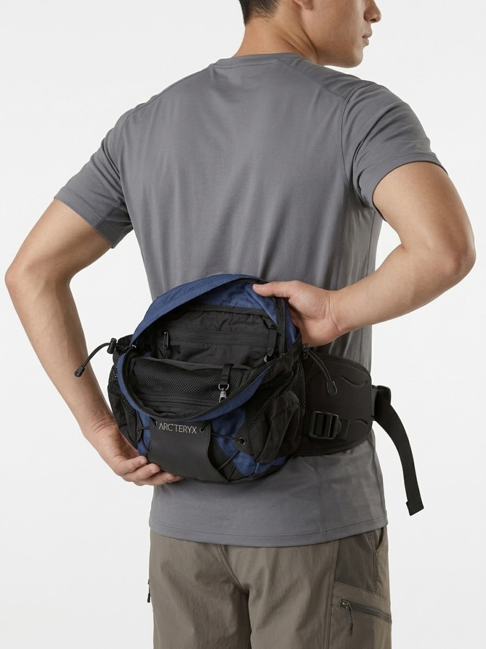 Arc'teryx Q10 Lumbar Pack – Inkspot (Blue/Black) – 10L